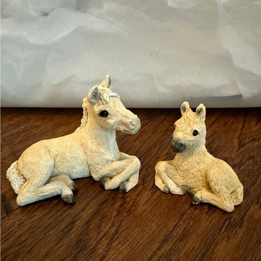 stone critters mare & foal
